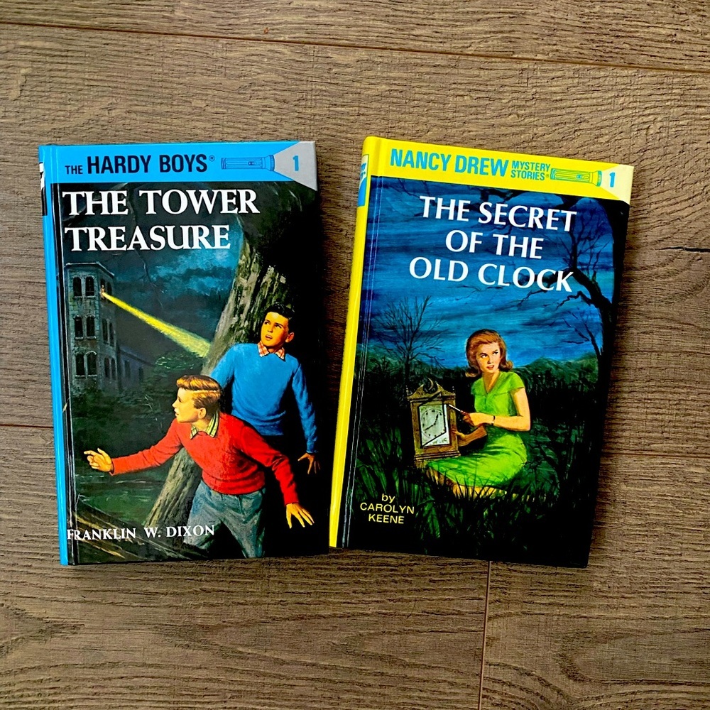 Hardcover #1 Nancy Drew  and The Hardy Boys books